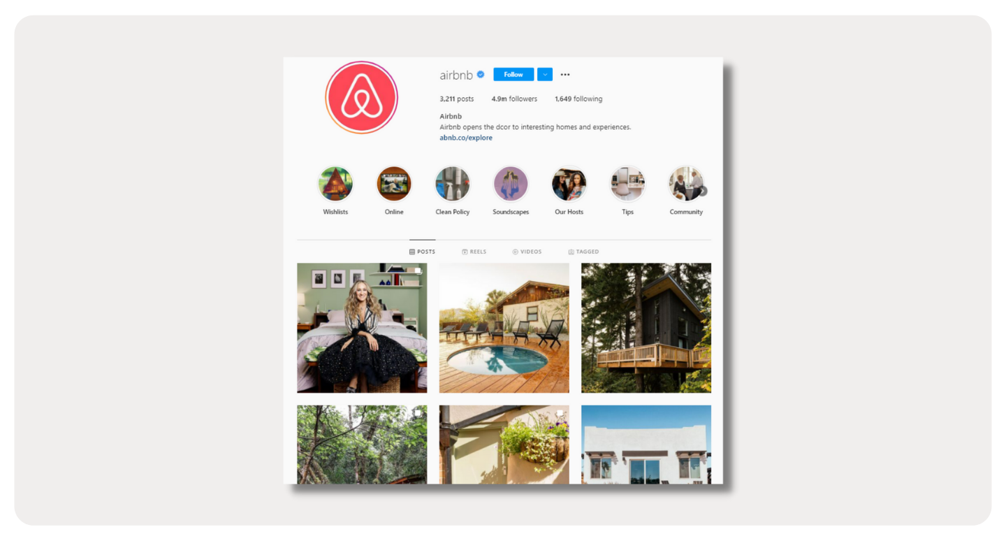 user generated content Airbnb