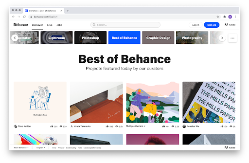 Behance - Graphics Tool