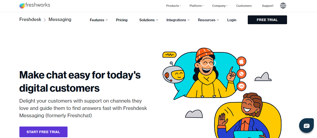 Freshdesk-Messaging