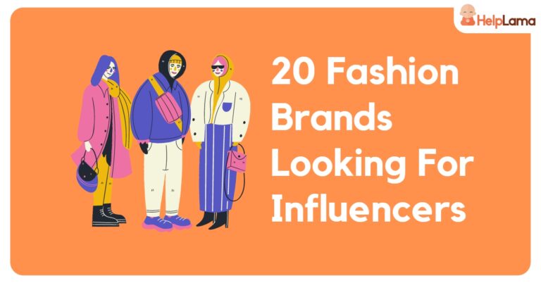 Fashion Brands Looking For Influencers