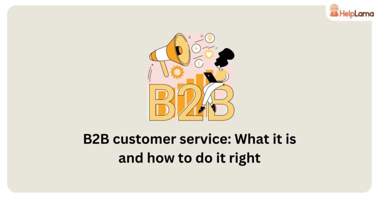 B2B customer service