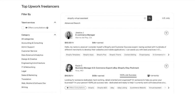 hire a virtual assistant