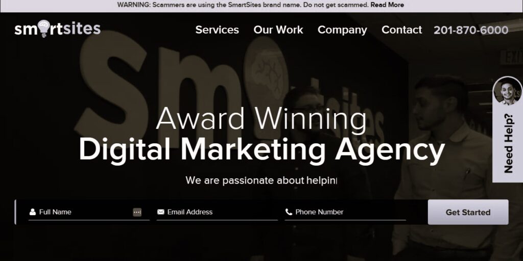 digital marketing agency in california SmartSites