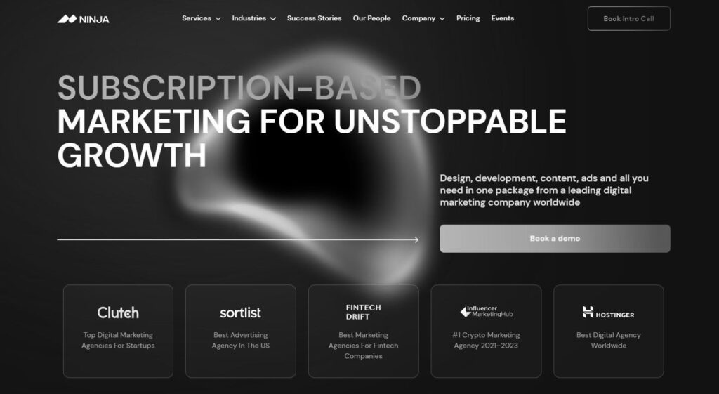 marketing agency for saas