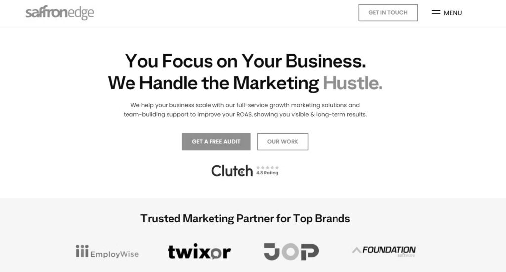 marketing agency for saas