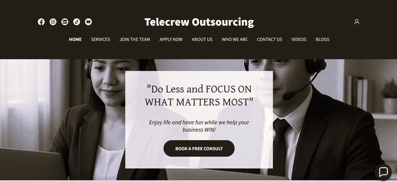 b2b telemarketing services Telecrew Outsourcing