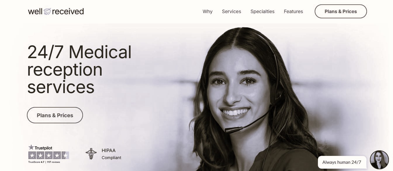medical answering service companies WellRecieved
